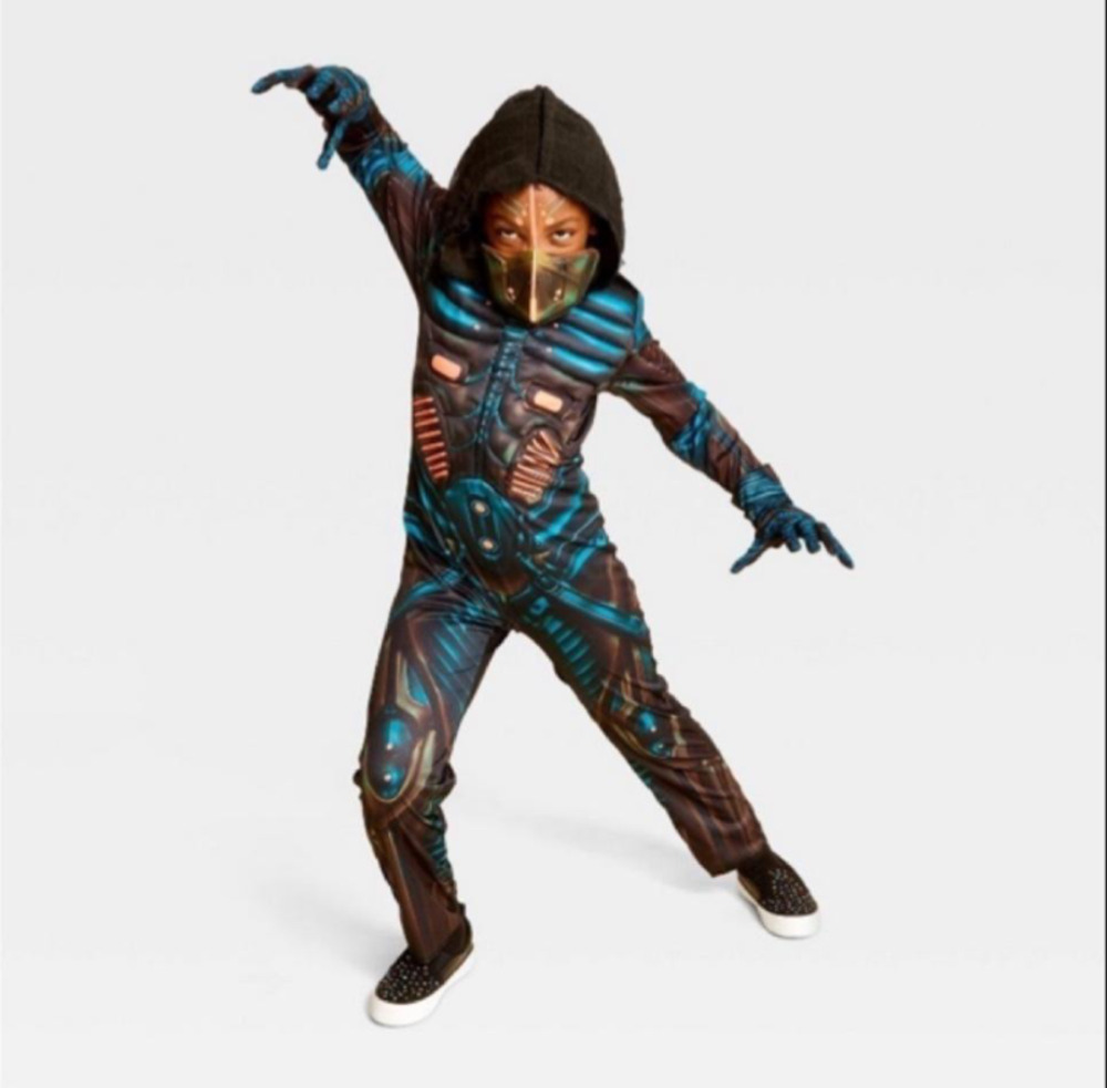 Hyde and Eek! Kids Desert Warrior Ninja Halloween Costume Size L 10-12